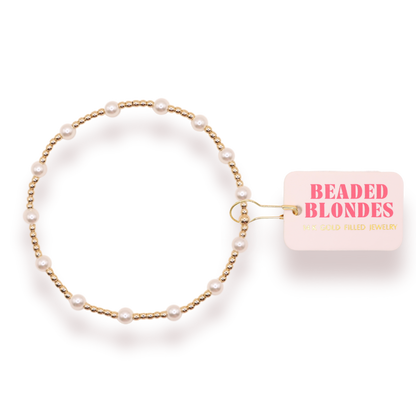 June Pearl Bracelet: Standard 6.75 inch