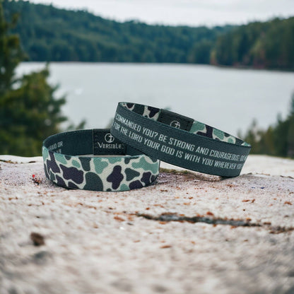 River Rock Camo Collection: Medium / Sahara - John 3:16