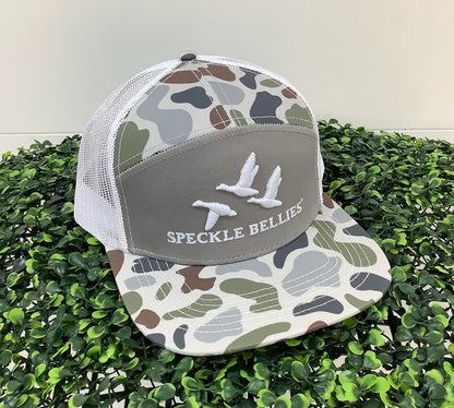 3G/3D Logo 7 Panel: Brackish/White