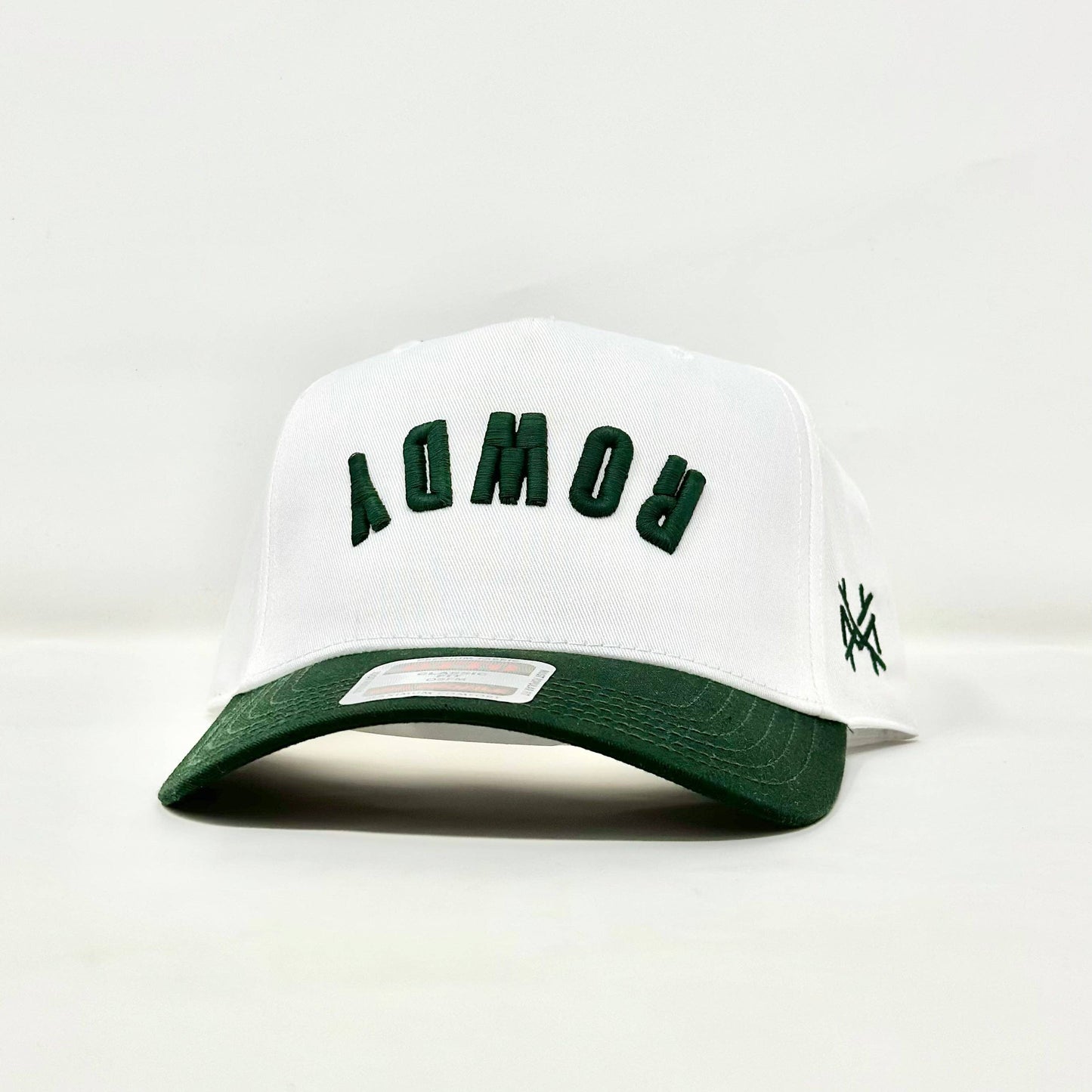 MHC ROWDY Trucker Hat: Green/ White Otto