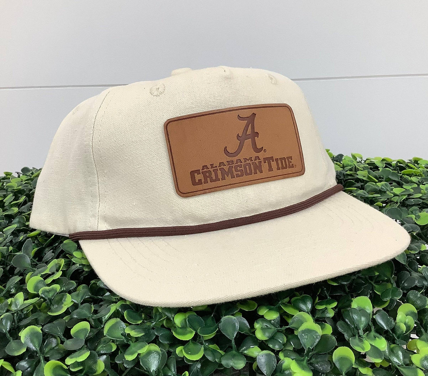 A Crimson Tide Leather Patch: Bottomland Rope