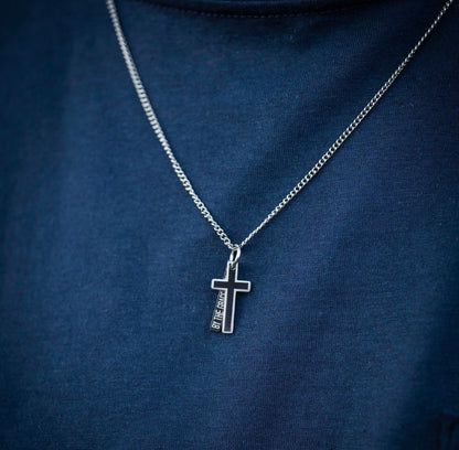 Cross Stainless Steel Necklace with Pendant