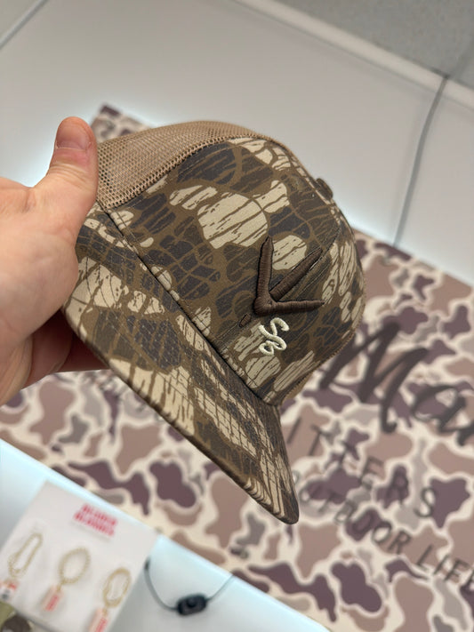 Turkey Track SB 6 Panel: Muddy Bottom Vein Camo