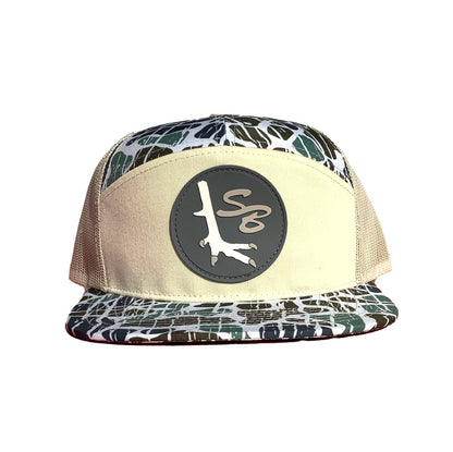 Turkey Foot SB 7P PVC PATCH: Stone Creek Vein Camo