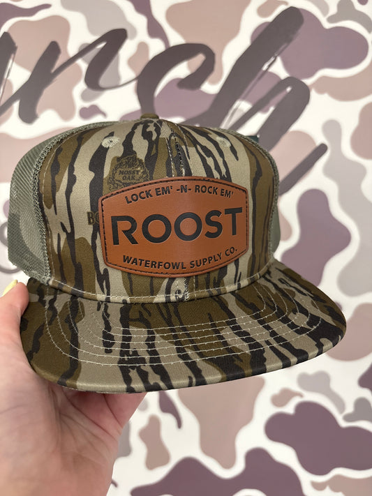 ROOST - Leather Waterfowl Patch - Bottomland