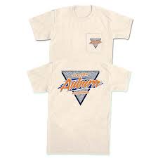 Auburn Retro Triangle 2.0 Pocket Tee - Ivory - ETA 09/22/25