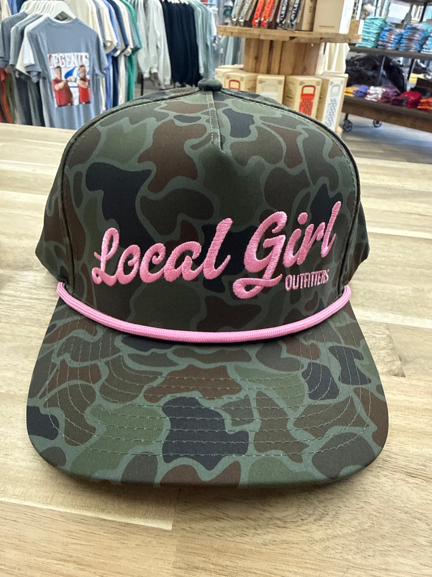 Local Girl Cursive Charm RH