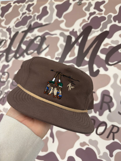 Duck Lanyard - Brown/Khaki Old School