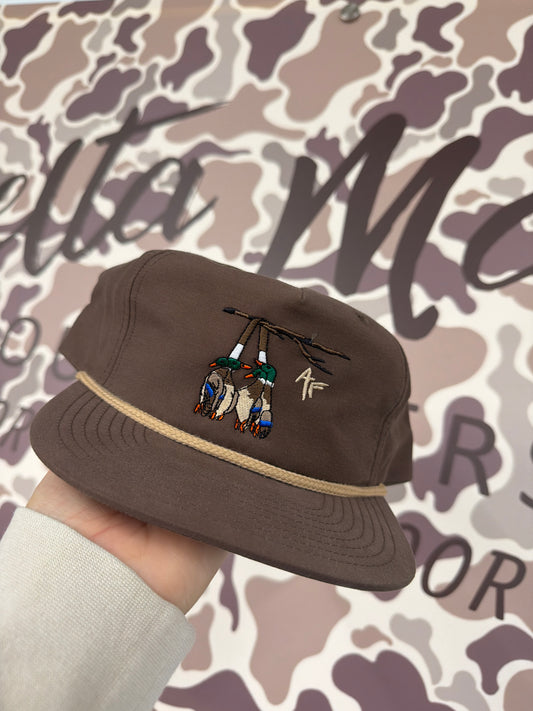 Duck Lanyard - Brown/Khaki Old School