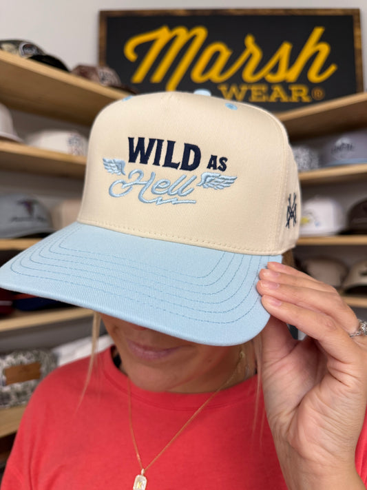 Wild As Hell: Retro Powder Blue/Natural