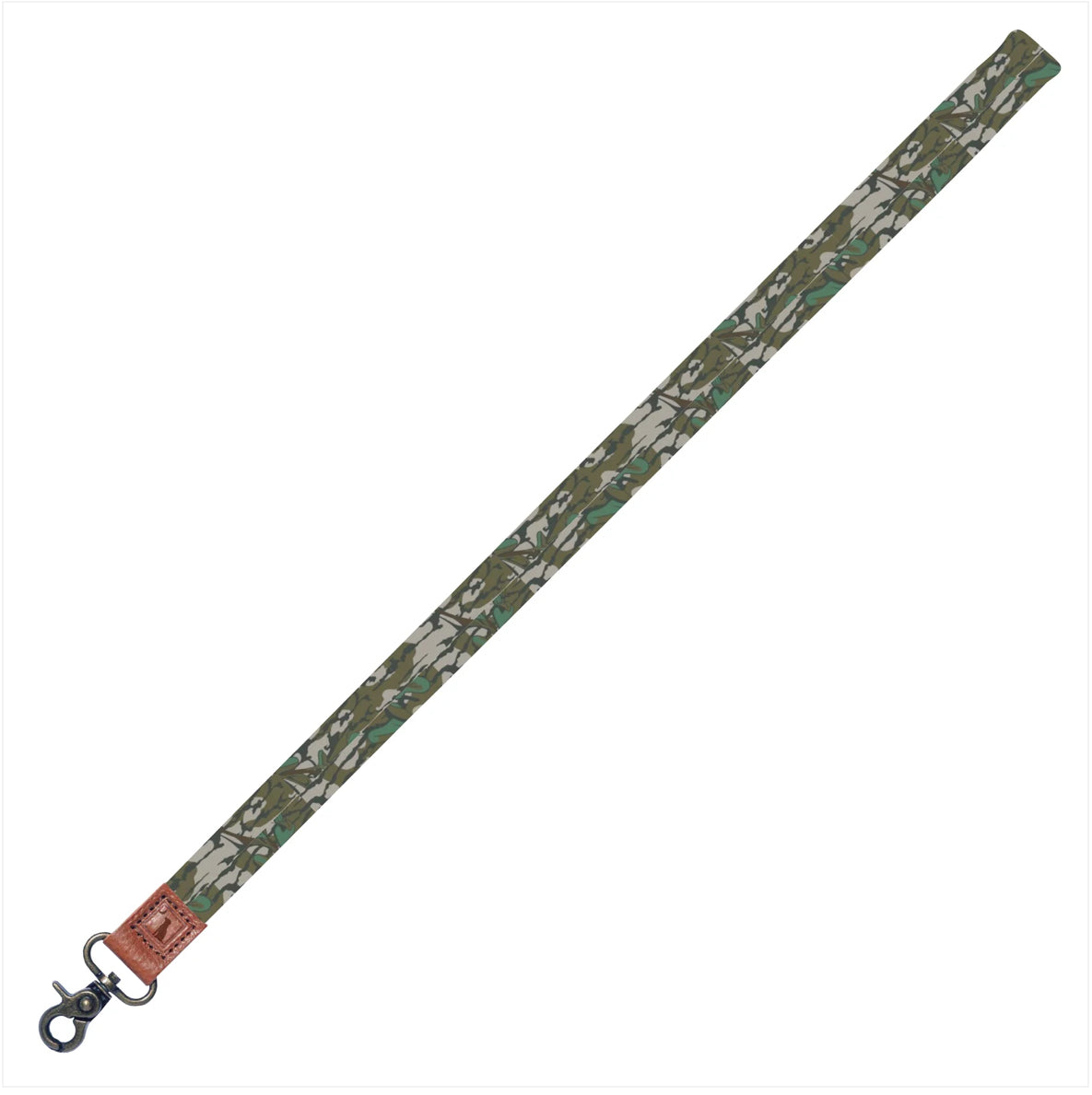 Local Boy Outfitters Long Lanyard - Green Leaf (Mossy oak)