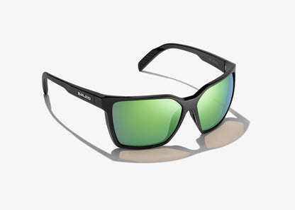 Bajio Eldora - Black Gloss/Green Mirror Glass - ELD210112