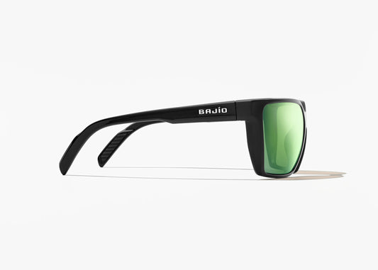Bajio Eldora - Black Gloss/Green Mirror Glass - ELD210112