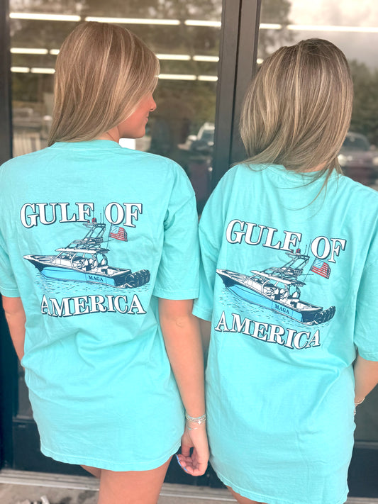 'Round Here Clothing Gulf of America: Chalky-mint
