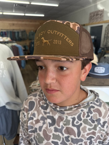 Local Boy Steady Gaze 7 Panel Hat