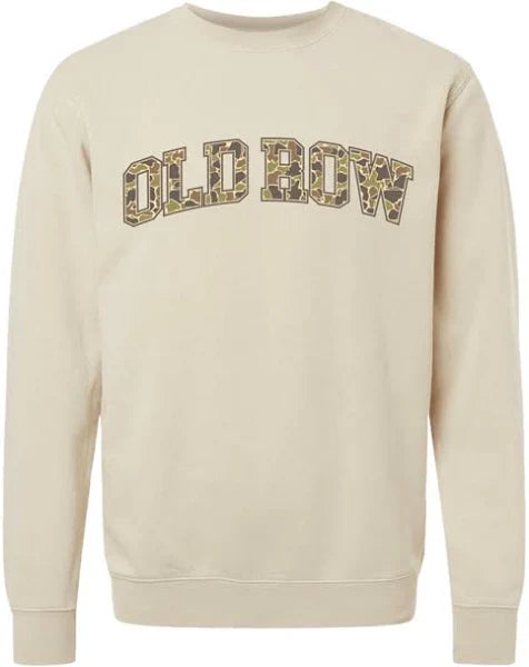 Old Row Camo Crewneck - Ivory - ETA 09/22/25