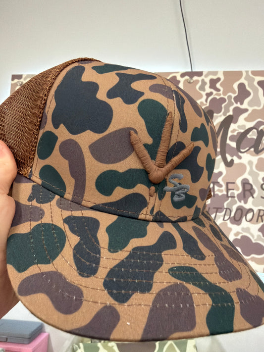 Turkey Track SB 6 Panel: Delta/Choc