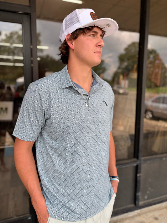 Local Boy Outfitters Dirty Myrtle Polo - Tee Up - Teal