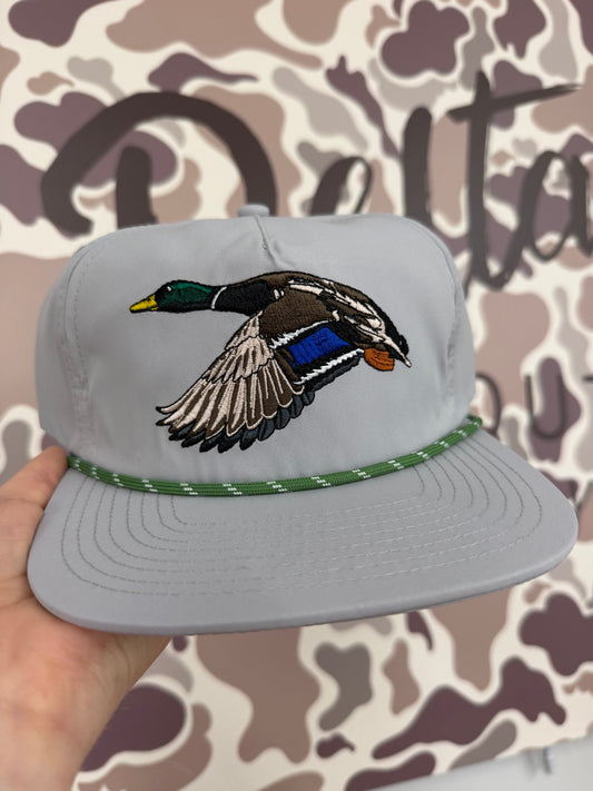 Local Boy Outfitters LP Mr. Mallard Rope Hat - Cool Gray