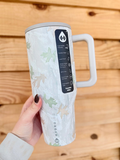 Camo HydroJug 40 oz Traveler Tumbler: Camouflage