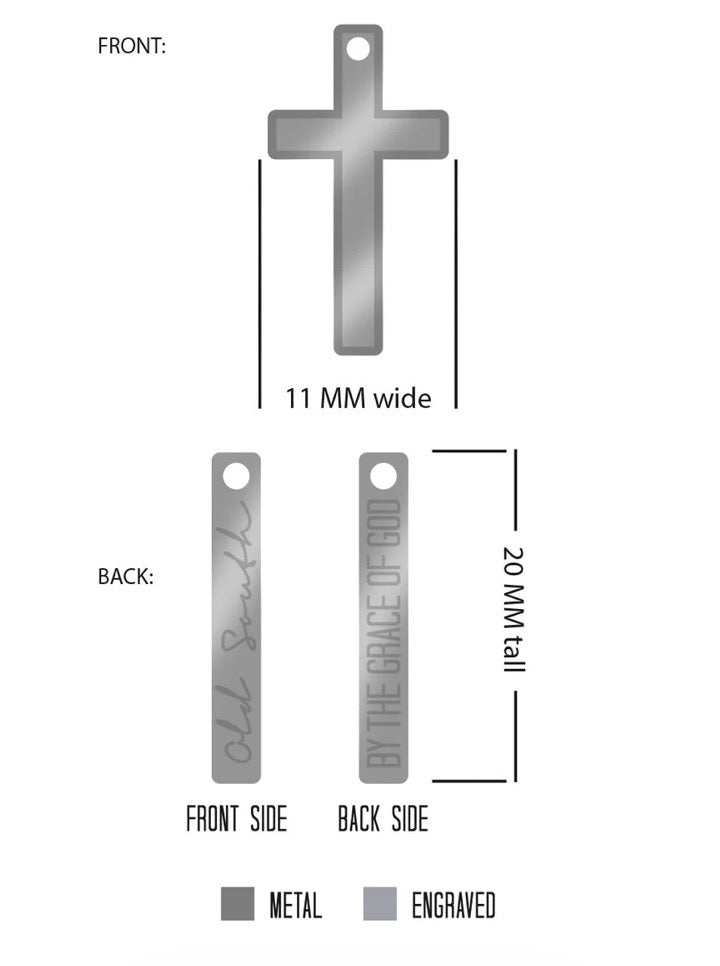 Cross Stainless Steel Necklace with Pendant