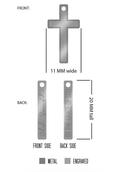 Cross Stainless Steel Necklace with Pendant
