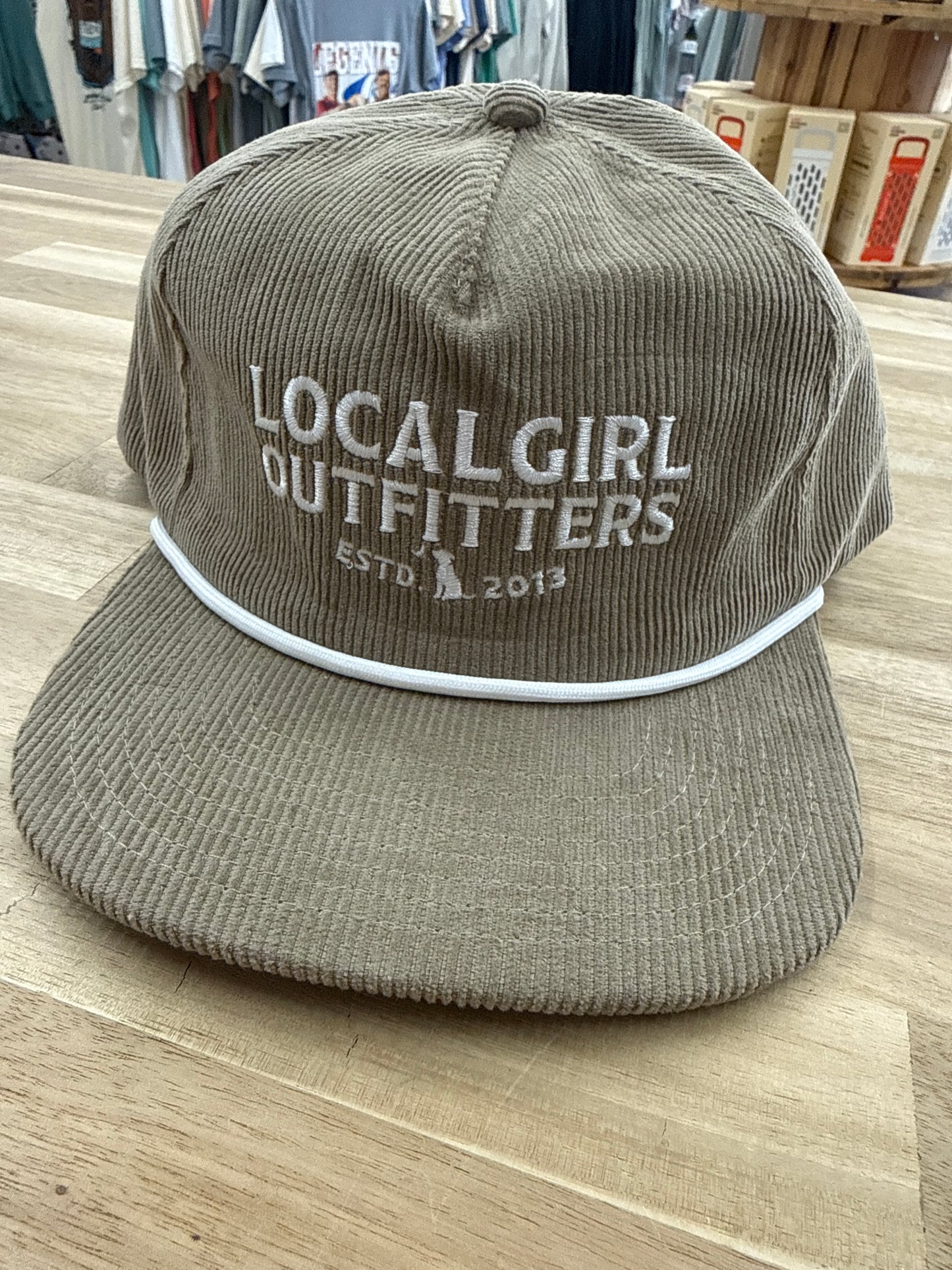 Local Girl Estd. 2013 Corduroy Hat