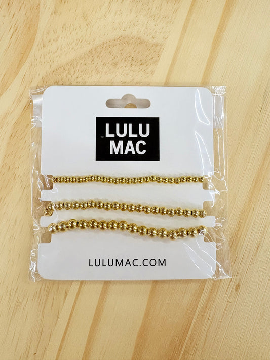 LULU MAC Bracelet Stack-Gold