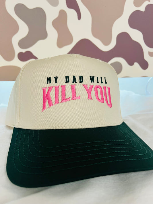 MHC My Dad Will Kill You: Green/Natural Otto