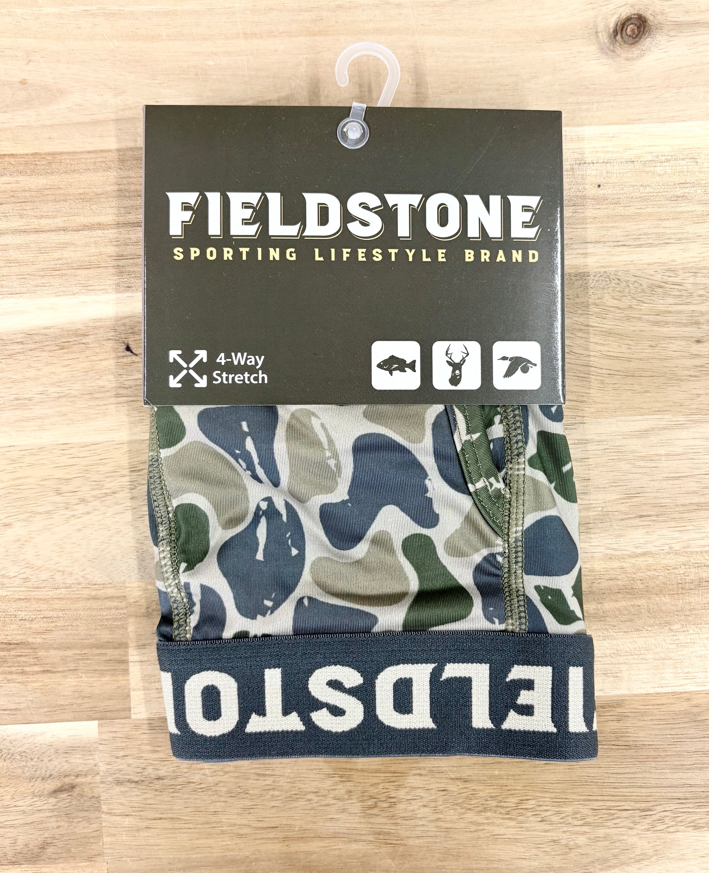 Fieldstone- Pattern Boxers - Backwoods Camo