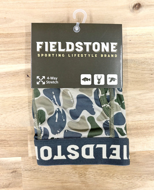 Fieldstone- Pattern Boxers - Backwoods Camo