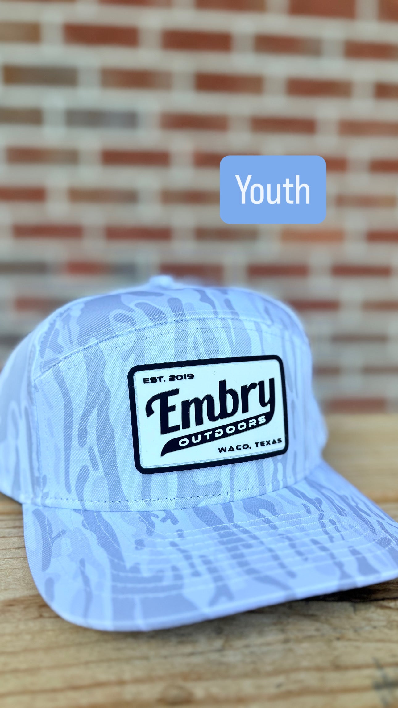 Embry Youth White Ranch 6 Panel
