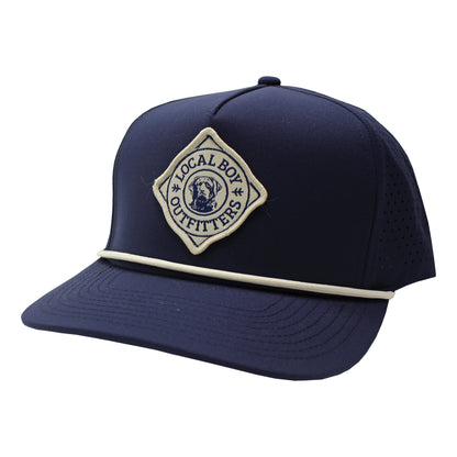 Local Boy Diamond Lab PF Rope Hat - Dark Navy