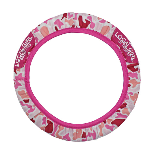 Local Girl - Steering Wheel Cover - Pink Localflage