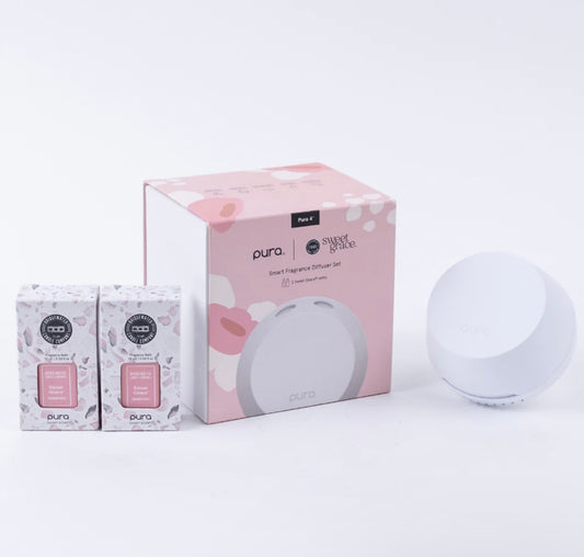 PURA+ Bridgewater Smart Home Diffuser Set with 2 Sweet Grace V4