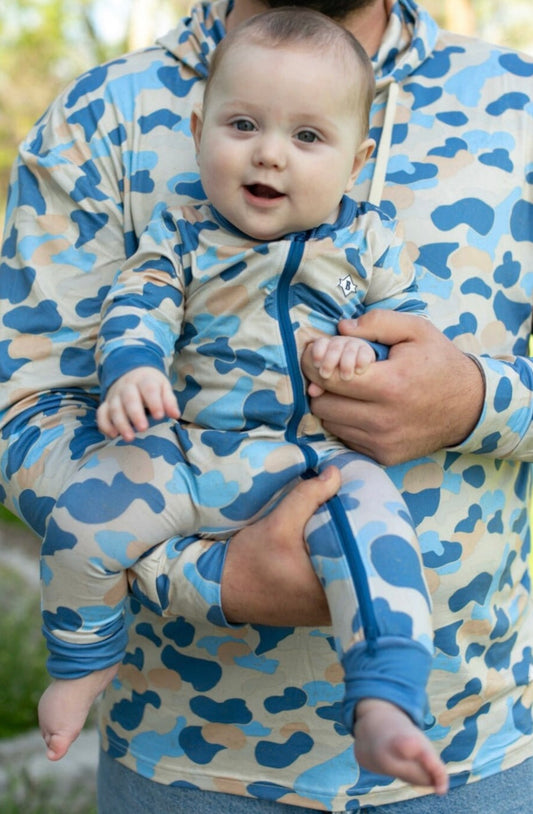Burlebo - Baby Zip Up - Rockport Camo