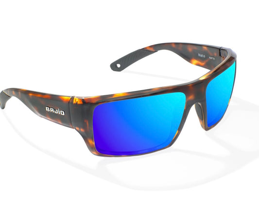 Bajio Nato - Brown Tort Gloss/Blue Mirror Glass