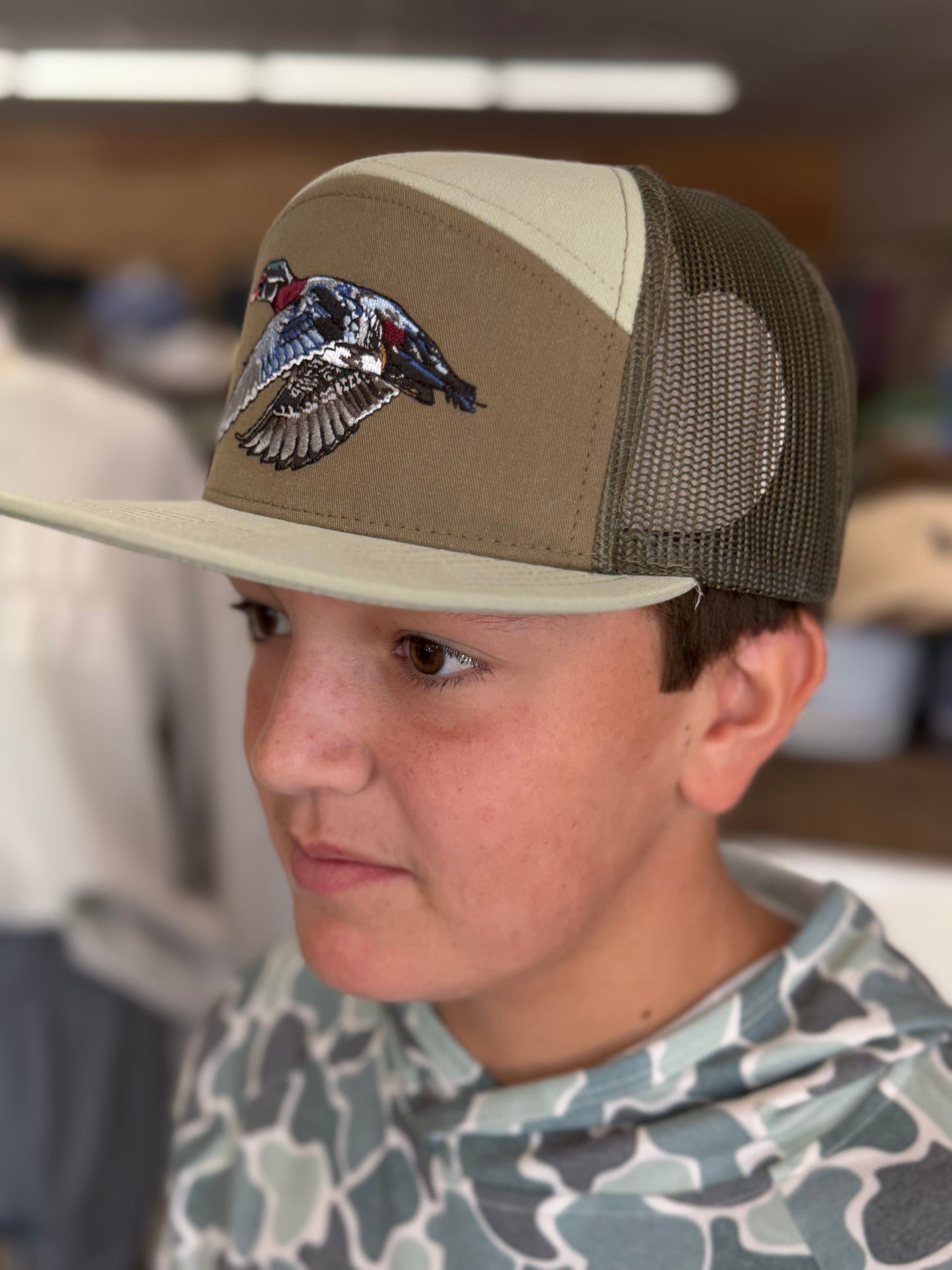 Swamp Duck 7 Panel Hat