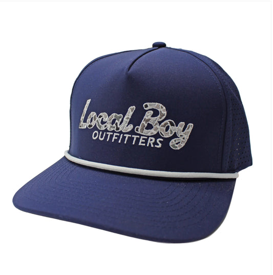 Local Boy - Localflage Mark Script Perf Rope Hat
