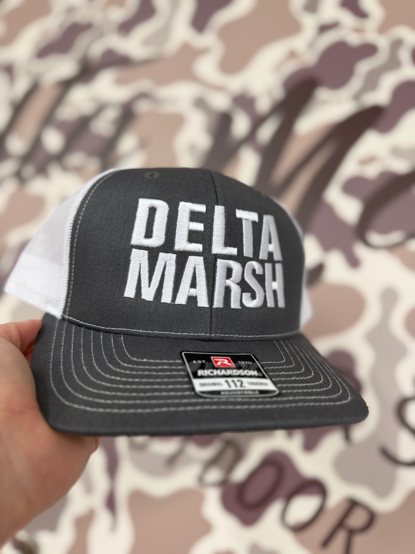 Delta Marsh Block  - Richardson 112 - Gray/White