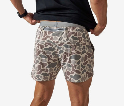 BURLEBO Mesh Short - Classic Deer Camo