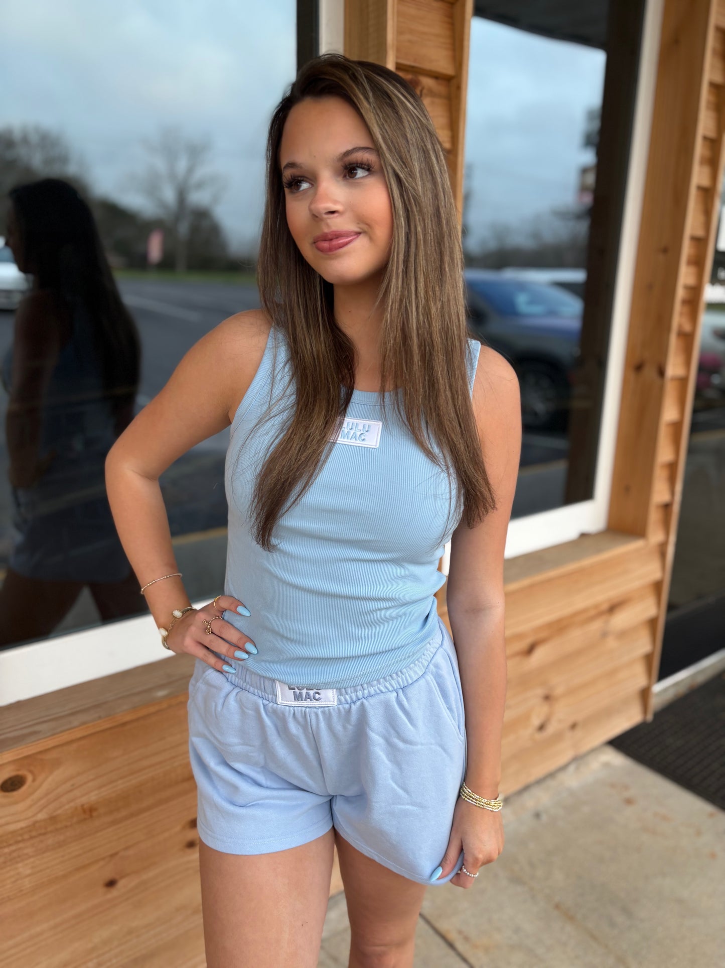 Lulu Mac Tank - Light Blue