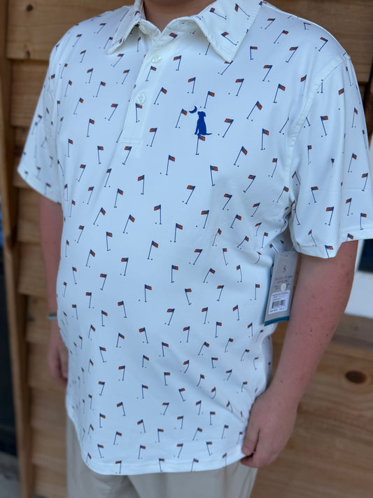 Local Boy Dirty Myrtle Polo - USA 19th Hole