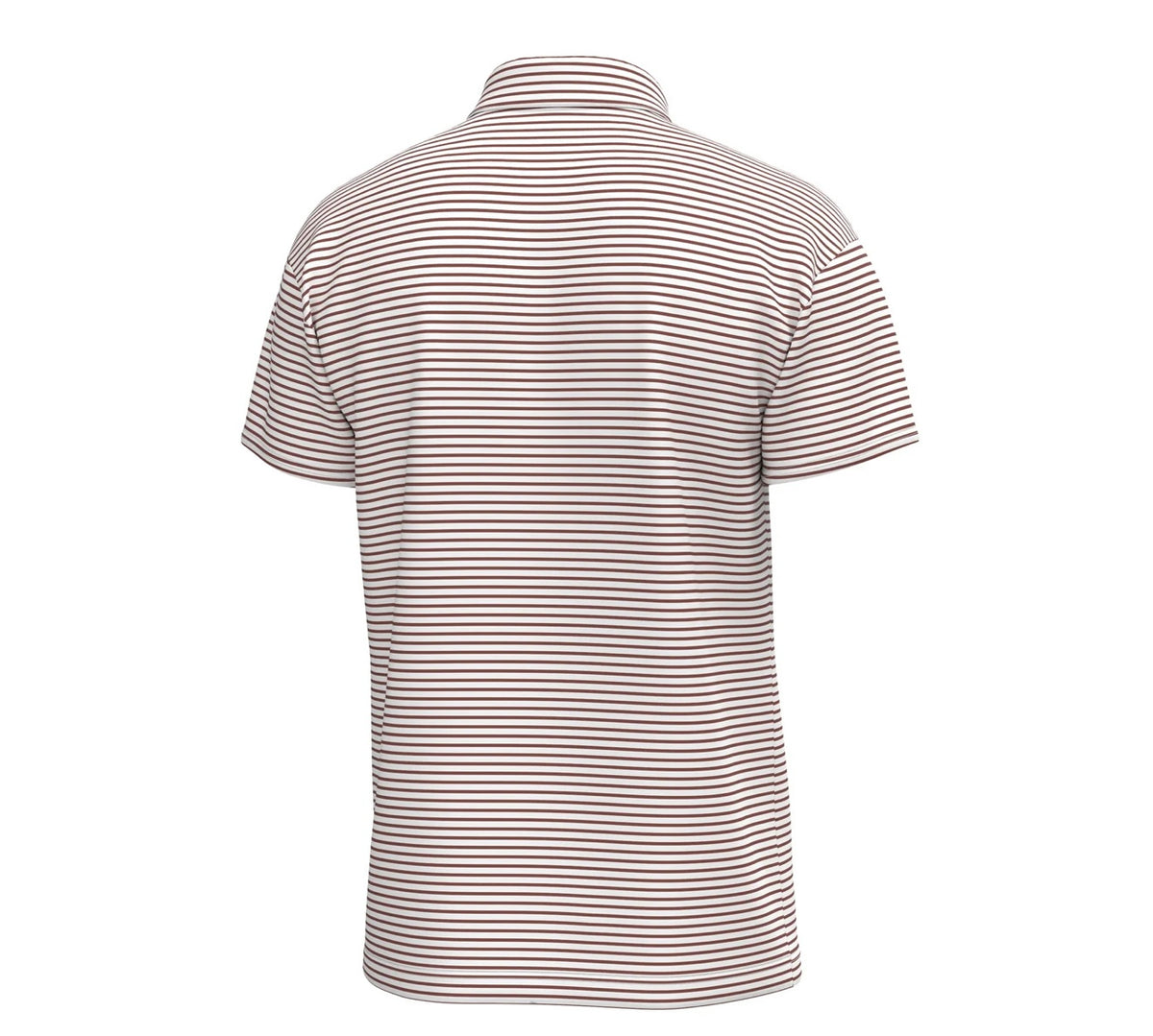 Local Boy Edisto Polo - Mahogany/White
