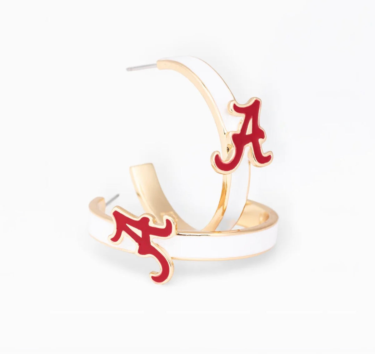 Michelle Mcdowell Alabama Hoop Earrings