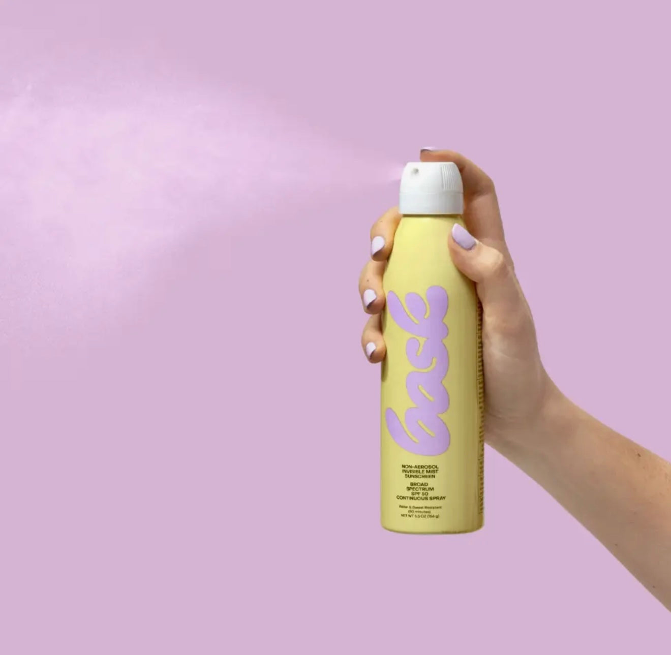 Bask SPF 50 Non-Aerosol Spray Sunscreen