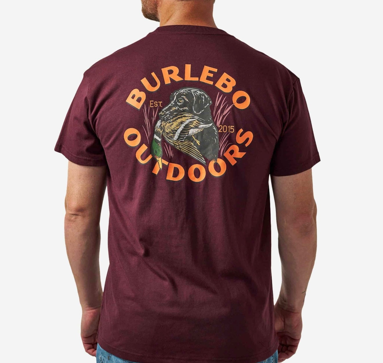 Burlebo SS Duck Down - Maroon