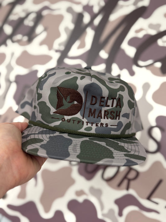 Delta Marsh Flying Duck - Richardson Rope - Duck Marsh Camo