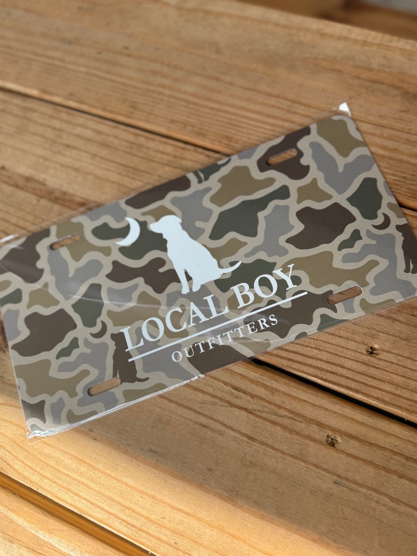 Local Boy Outfitters - LBO Logo License Plate Tag- CDMC