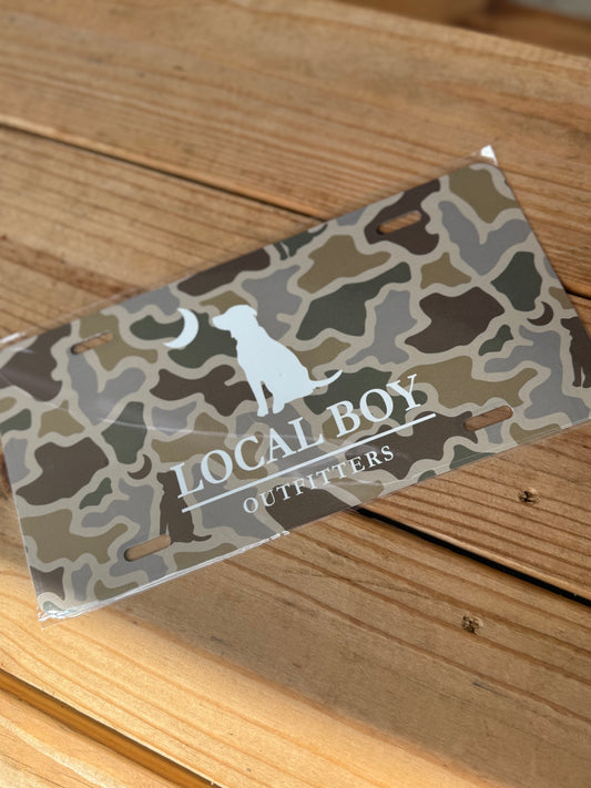 Local Boy Outfitters - LBO Logo License Plate Tag- CDMC